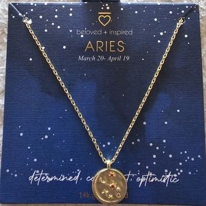 Beloved+Inspired Zodiac Necklace Aries